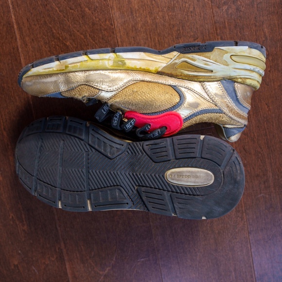 GGDB GOLDEN GOOSE Women's Dad-Star gold with white star, 39 - Picture 5 of 13